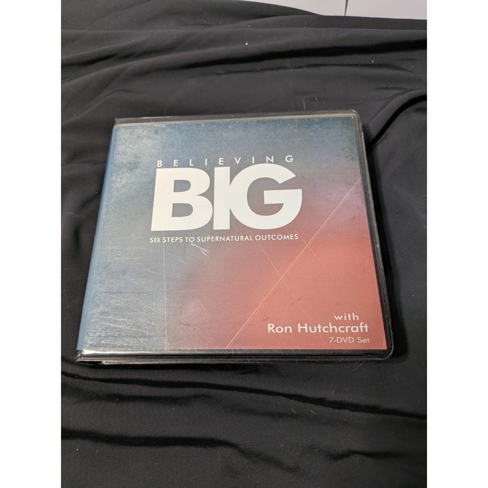 Believing Big Ron Hutchcraft 7-DVD Set Bible Study Ezra Supernatural Outcomes
